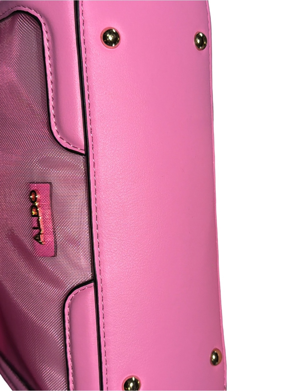ALDO NWT Stunning Pink Chain-Accent Top Handle Concert See Through Bag ( P261) - Picture 9 of 10